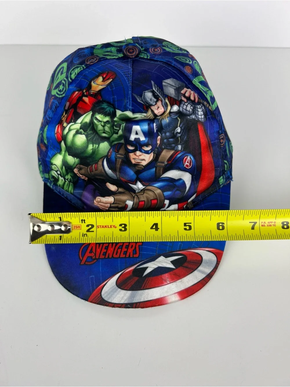 Marvel Avengers Youth Kids StrapBack Hat Cap Captain America Thor Iron Man Hulk